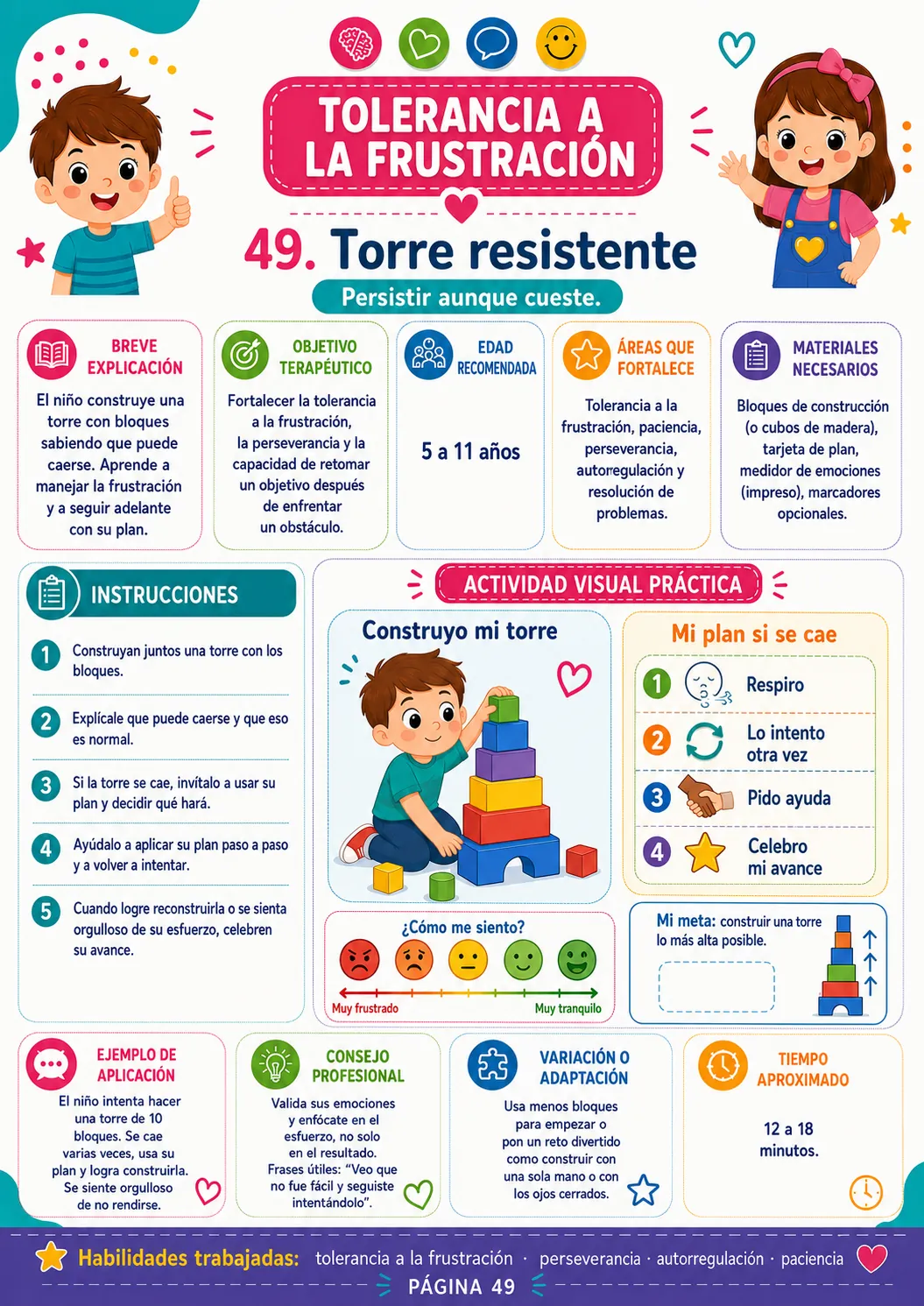 Recurso terapéutico 4 del Kit Consultorio Lúdico