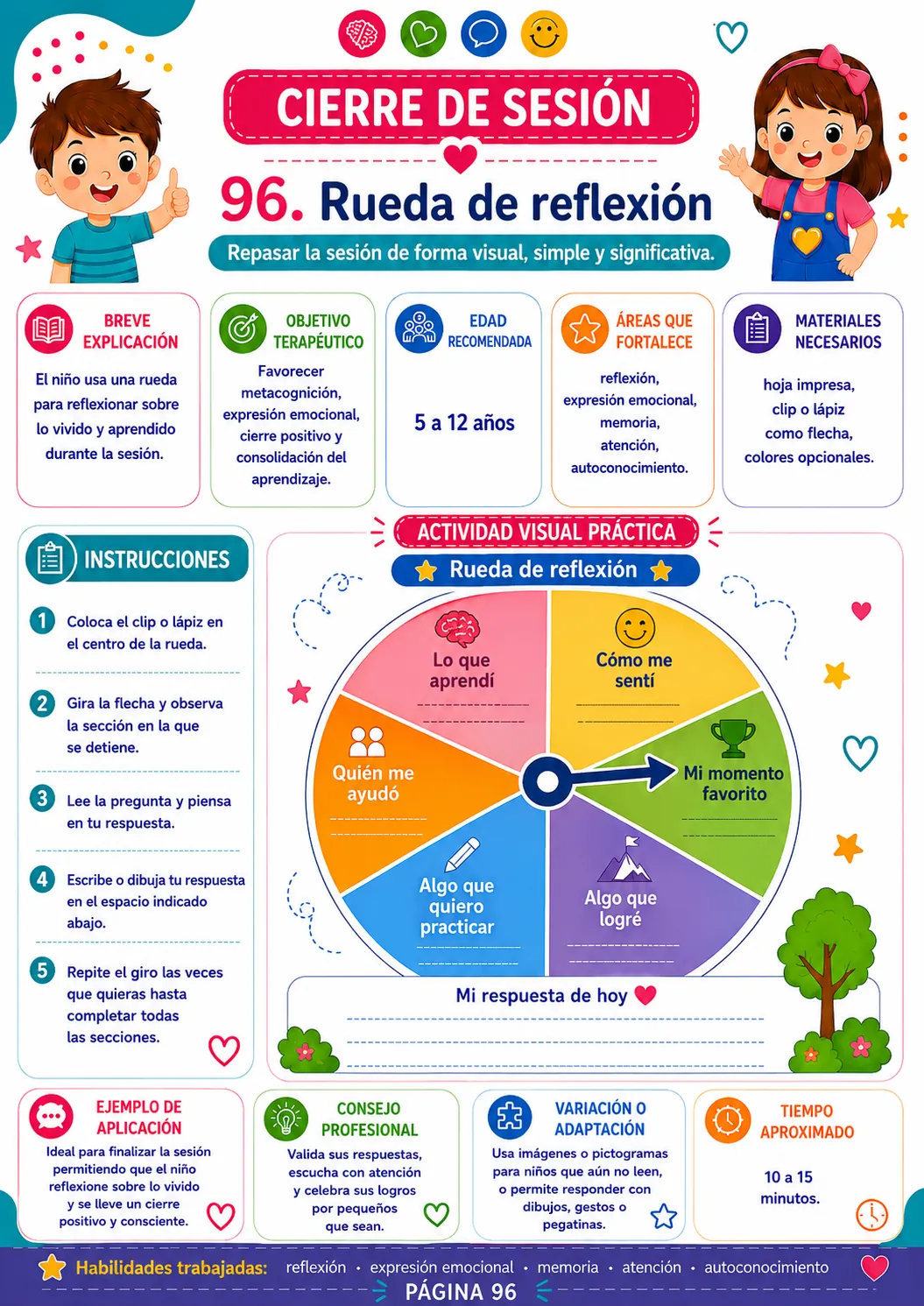 Recurso terapéutico 8 del Kit Consultorio Lúdico