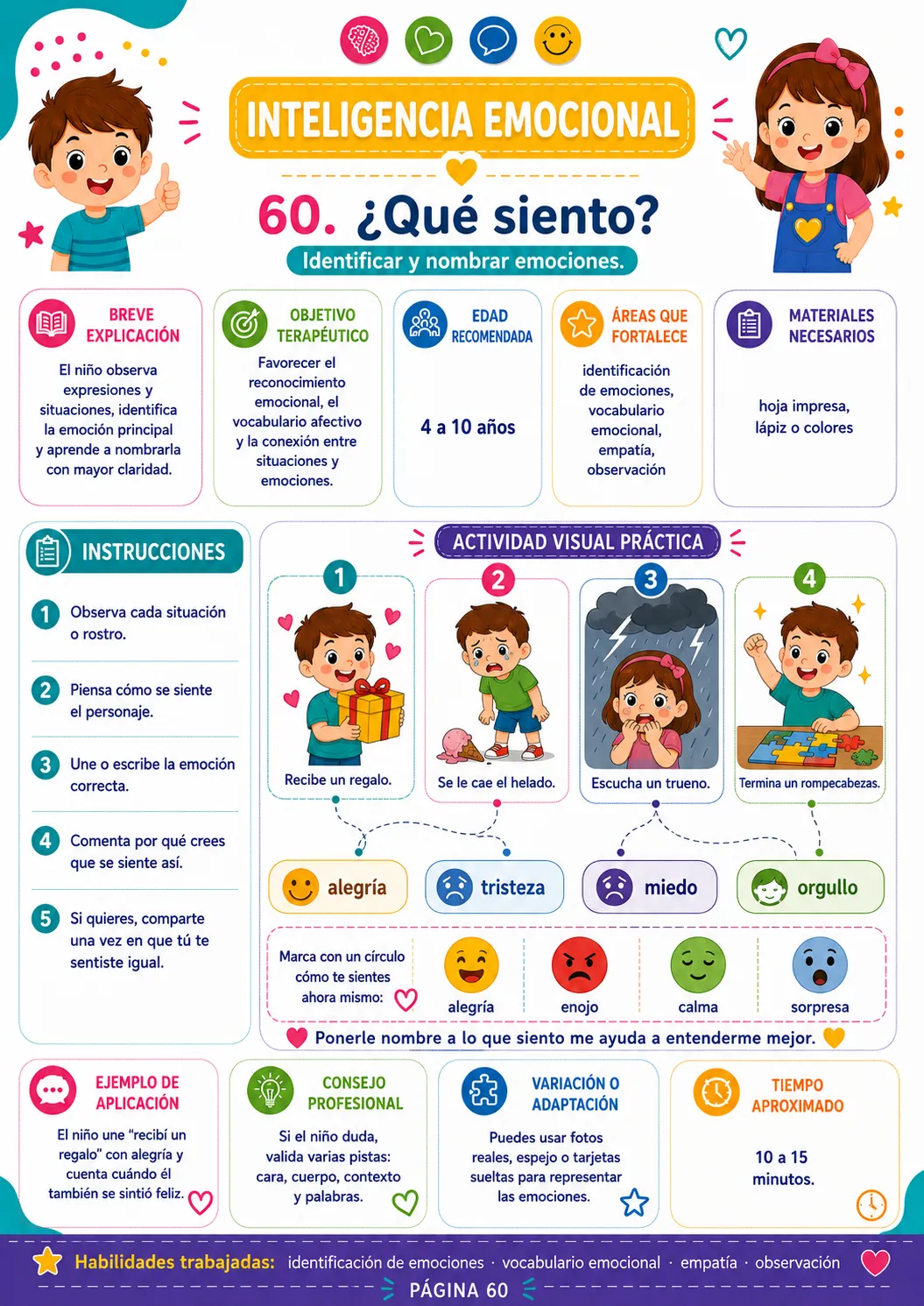 Recurso terapéutico 6 del Kit Consultorio Lúdico